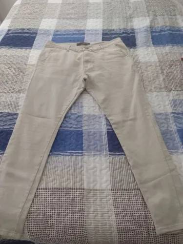 Calça de sarja masculina