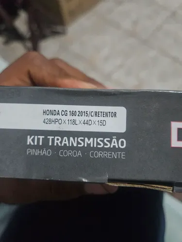 Kit relação cg 160