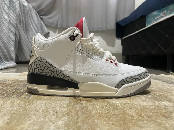 Air Jordan 3 White Cement 