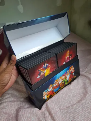 BOX Dvds 25 clássicos da Disney.