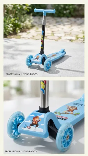 Patinete infantil 3 rodas novo 