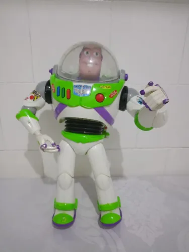 Bonecos Buzz Lightyear Toy Story Disney (fala em inglês)