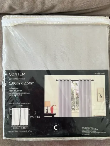 Cortina com blackout casa premium (para varão)