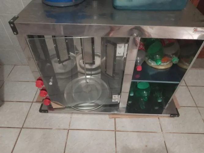 Máquina de churrasco grego 