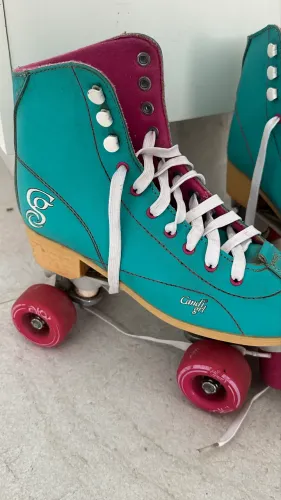 Patins retrô 4 rodas Candy Girl
