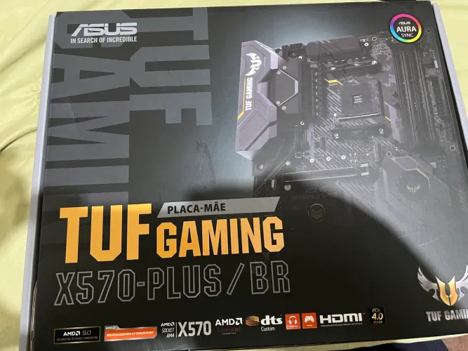 PLACA MÃE ASUS TUF GAMING X570 - PLUS / BR