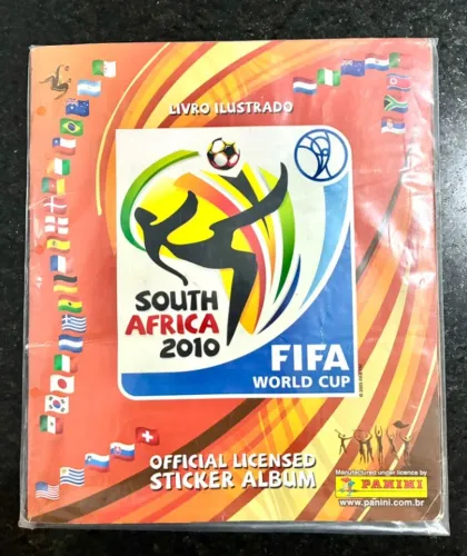 Álbuns Oficiais Panini Copa do Mundo (2010/2014) - COMPLETOS