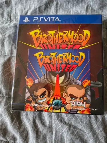 Jogo Brotherhood United PsVita limited edition PlayAsia impecável 