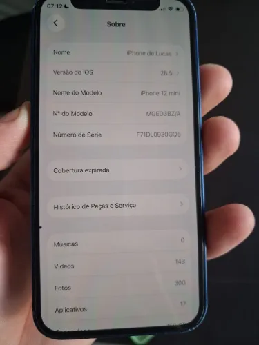 Vendo iPhone 12 mini 256 gb