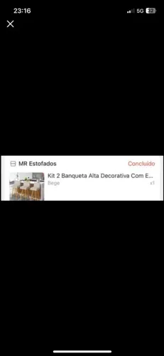 Kit 2 banquetas 