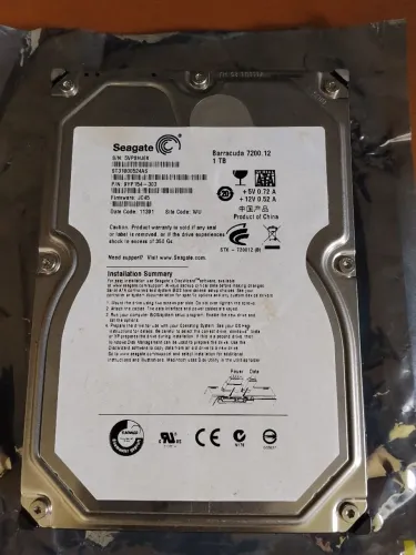 HD 1 TB Seagate barracuda