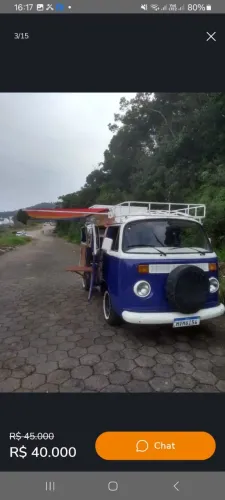 Volkswagen Kombi Standard/ Luxo/ Serie Prata 1995
