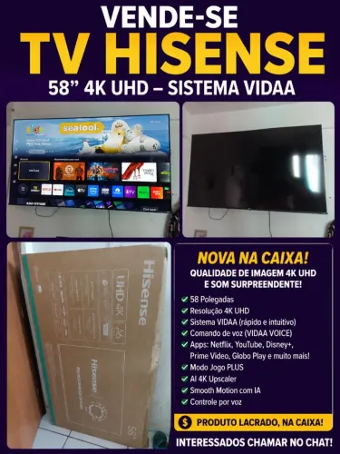 SmarTV Hisense 58"