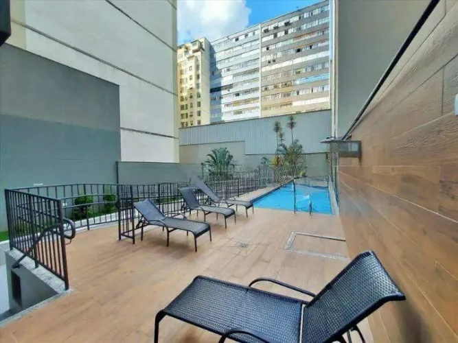 ALUGUEL: Apartamento com 40,00 m² de1 Quarto; banho; lazer completo e vaga de garagem - Ce