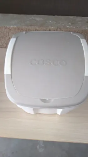 Penico Cosco Kids, Troninho Peppy, Cinza Peniquinho, pinico, piniquinho, redutor vaso sani