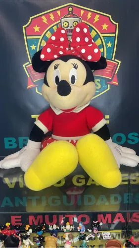 Pelúcia Minnie grande - oficial Disney