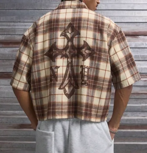 Camisa Boxy Xadrez
