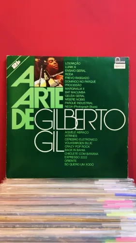 Disco de Vinil LP Gilberto Gil - A arte de Gilberto Gil - Duplo