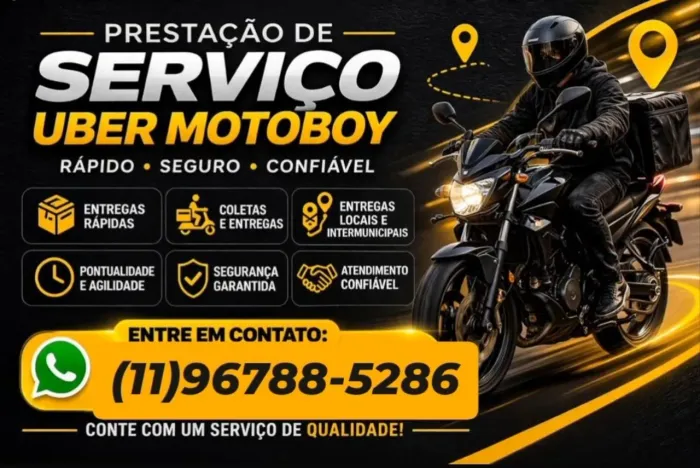 Serviço de Moto Boy 