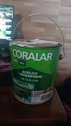 TINTA coralar novo 3.6 litros