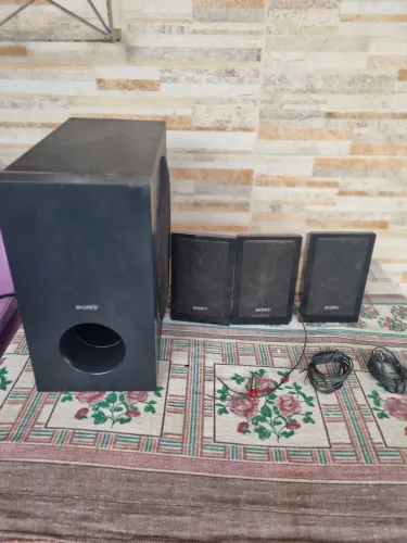 3 caixas + 1 caixa sub sony