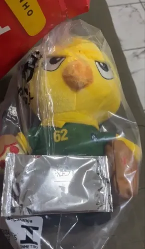 Canarinho exclusivo 62 copa do mundo novo na caixa + card exclusiva