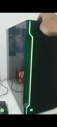 Pc gamer 16 GB placa NVIDIA Ge force, proc.intel core i5 9400-f armz 447 GB Gabi led vidro