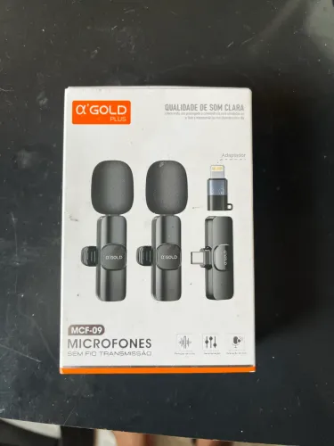 Microfone sem fio - A gold