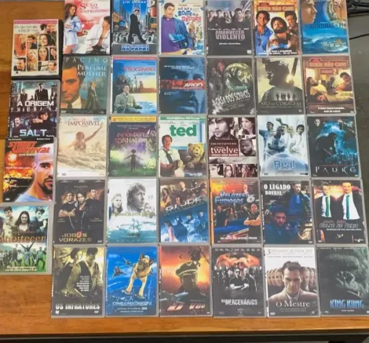34 títulos variados de filmes