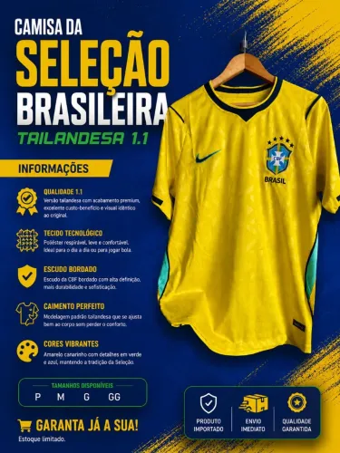 Camisa Brasileirinha