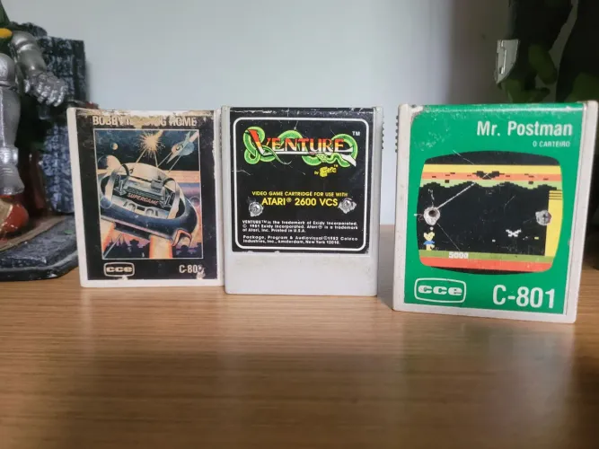 3 jogos de Atari