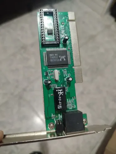 Placa de Rede - Funcionando