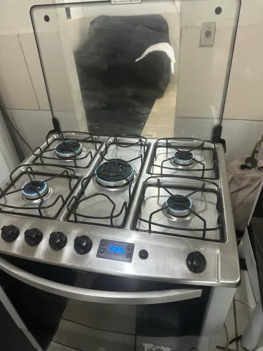 vendo fogao 5 bocas, funcionando tudo!!!