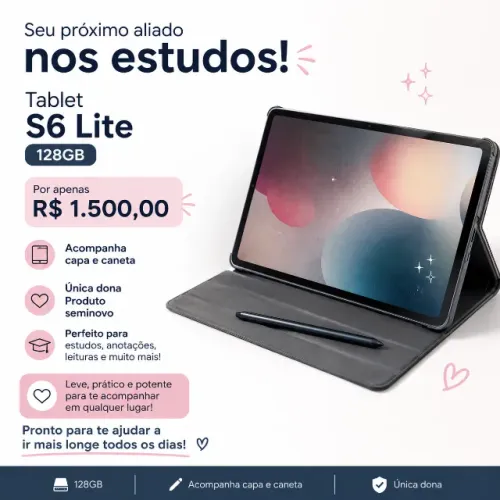Tablet sansung S6lite 128gb