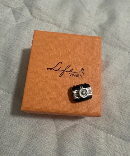Pingente Life Vivara em prata 925 esmaltado