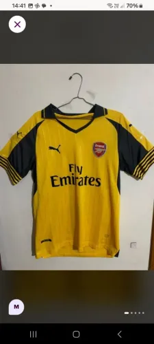 Camisa de time Arsenal torcedor 16/17 Tam M