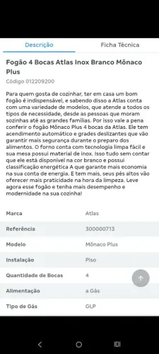 Fogão novo na caixa!
