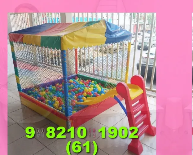 Aluguel de Pula pula pequeno, médio e grande etc. Profissional com Qualidade