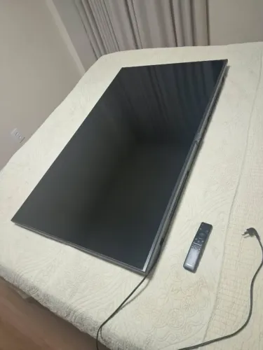 TV Samsung 50 polegadas tela avariada