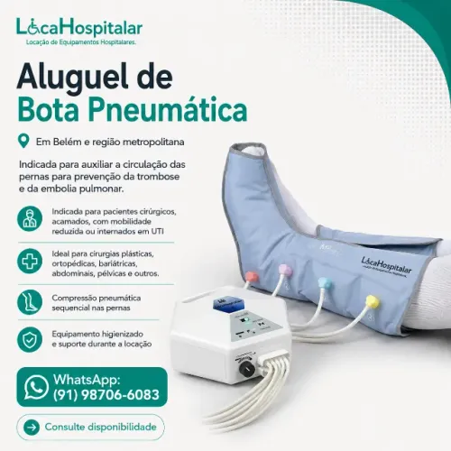 Aluguel de Bota Pneumática em Belém