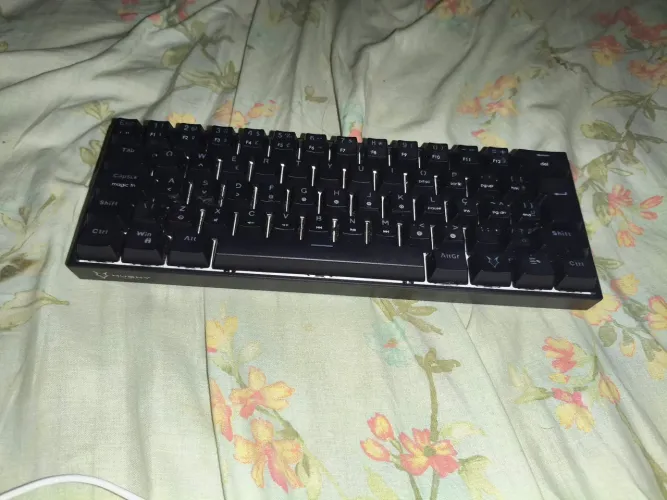 Teclado gamer husky mecânico switch Red