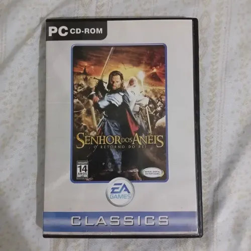 jogo pc o senhor dos aneis o retorno do rei