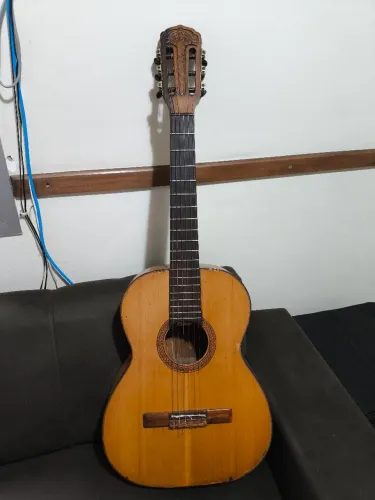 Violão Giannini Antigo Nº 6 (Anos 70) - Afinado e Tocando Perfeitamente
