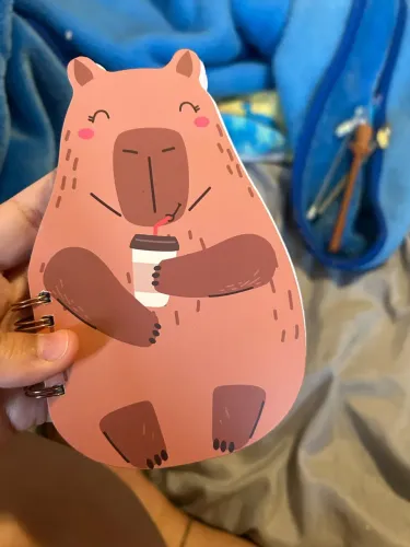 Bloquinho Pautado de Capivara