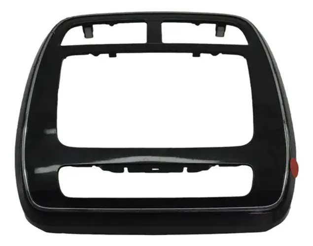 Moldura Radio Central Painel Kwid 2022 Origina Preto