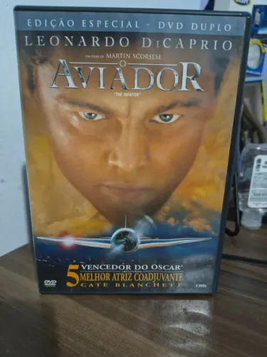 DVD Filme O Aviador - Leonardo di Caprio - Martin Scorsese - Duplo
