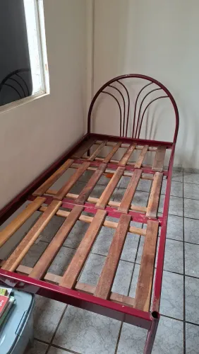 Base de FERRO para CAMA SOLTEIRO