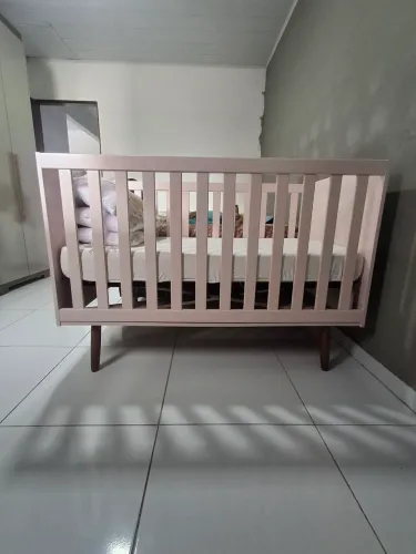 Berço + Colchão Ortobom