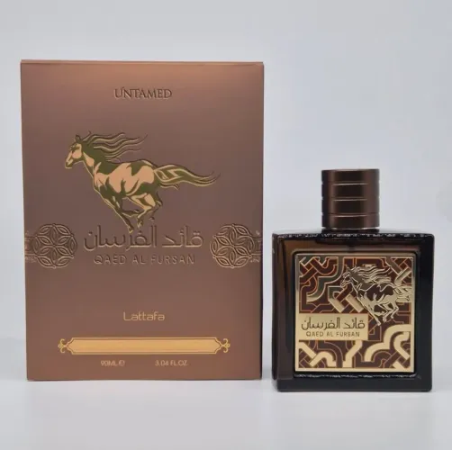 Lattafa Qaed Al Fursan Untamed Eau de Parfum 90ml Original Importado