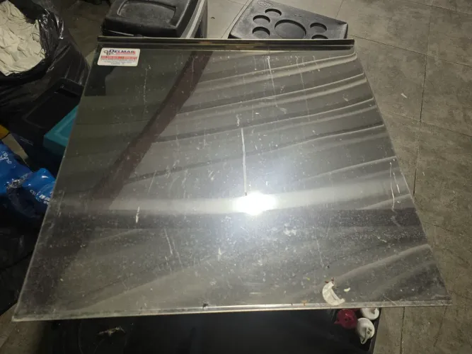 Tampa gaveteiro inox para pasteleiro valor 500 reais!